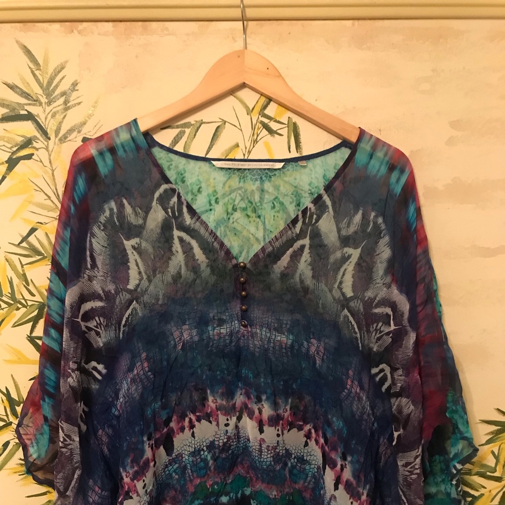 Twelfth Street my Cynthia Vincent sheer top